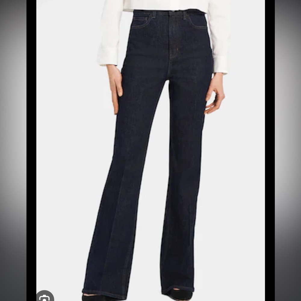 J. Crew Navy Wide Leg Jeans